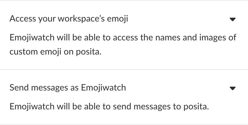 Slack app authorization